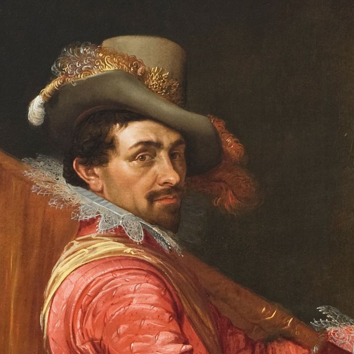 William Jansz. Cock, flag bearer of the Orange Vendel of the Hague militia