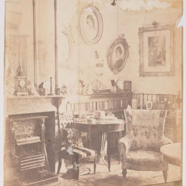 Interior photos of Alexine Tinne's house, Lange Voorhout 32