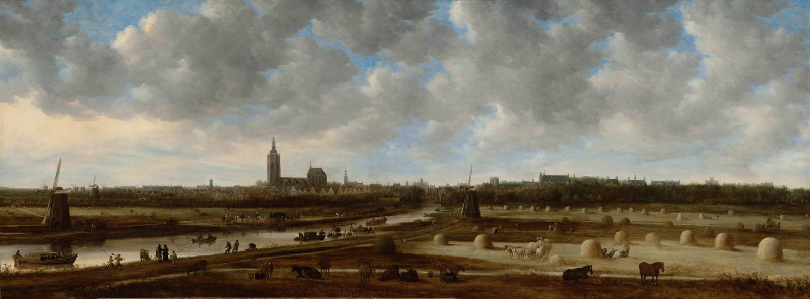 Door de ogen van Jan van Goyen: de reis naar Den Haag in de 17de eeuw