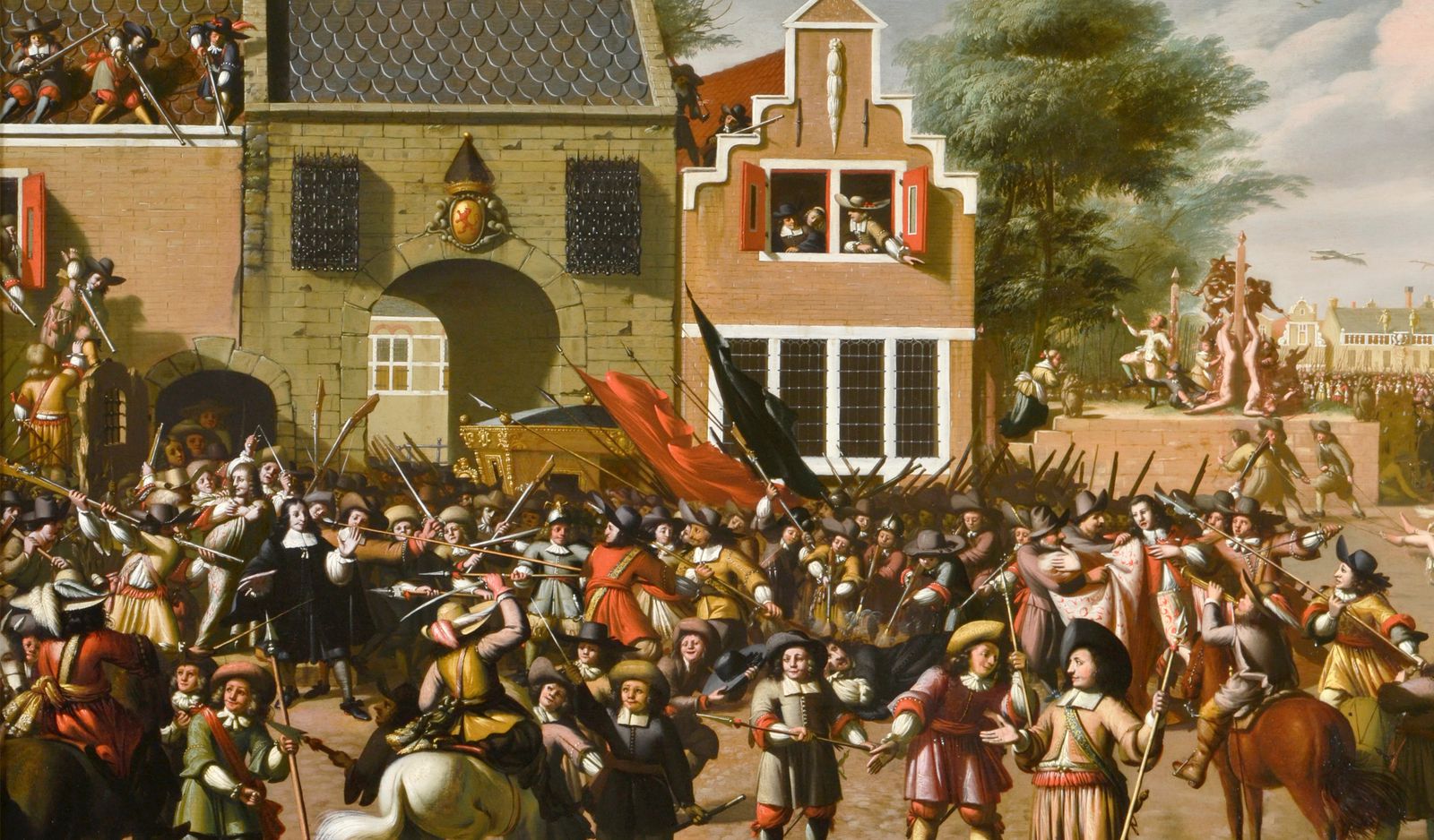 De gruwelijke moord op Johan en Cornelis de Witt
